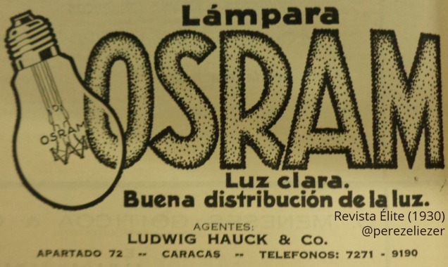 Resultado de imagen para Osram alemania 1930